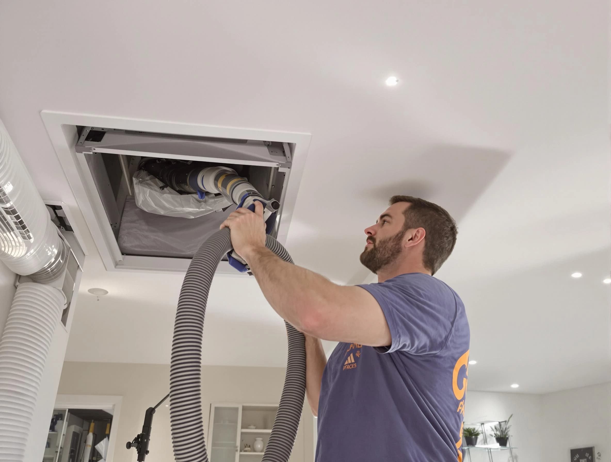 Precision indoor duct cleaning by Corona Air Duct Cleaning in Corona