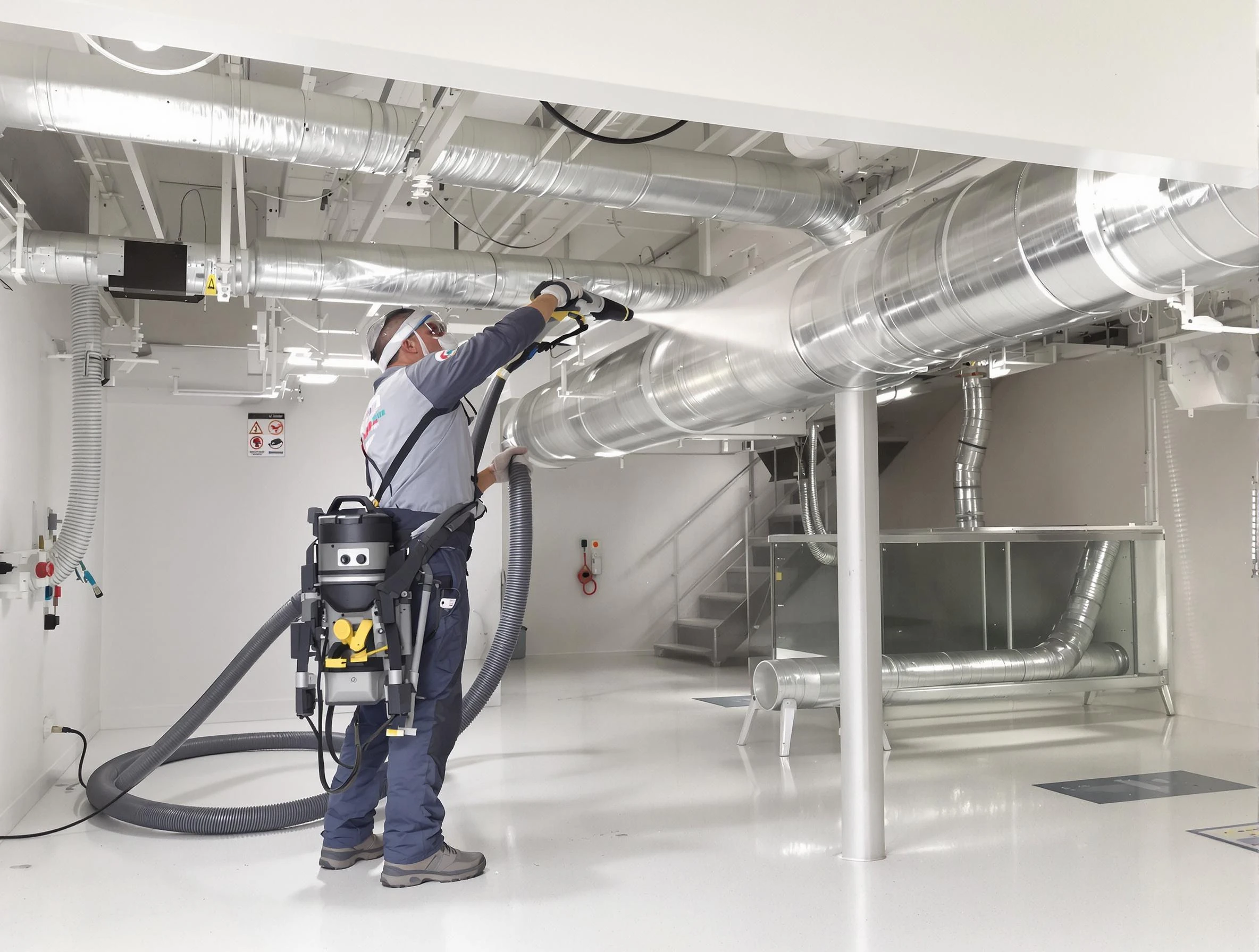 Professional central duct cleaning by Corona Air Duct Cleaning in Corona
